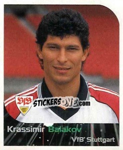 Sticker Krassimir Balakov - German Football Bundesliga 1999-2000 n. 293 - Panini