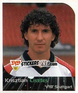 Sticker Krisztian Lisztes - German Football Bundesliga 1999-2000 n. 295 - Panini