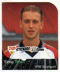 Sticker Timo Rost - German Football Bundesliga 1999-2000 n. 297 - Panini