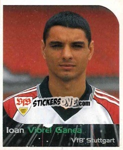 Sticker Ioan Viorel Ganea - German Football Bundesliga 1999-2000 n. 300 - Panini