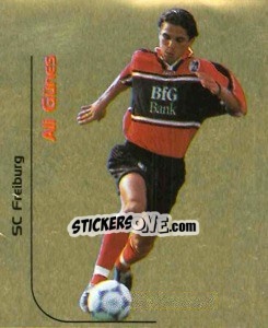 Sticker Ali Günes - German Football Bundesliga 1999-2000 - Panini