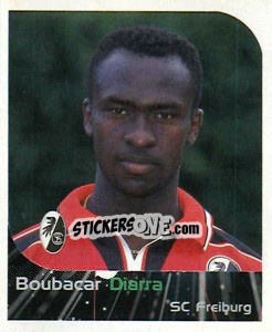 Cromo Boubacar Diarra - German Football Bundesliga 1999-2000 - Panini