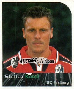 Sticker Steffen Korell - German Football Bundesliga 1999-2000 - Panini