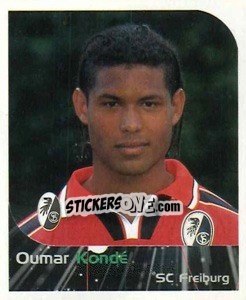 Figurina Oumar Honde - German Football Bundesliga 1999-2000 - Panini