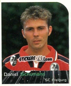 Cromo Daniel Schumann - German Football Bundesliga 1999-2000 - Panini