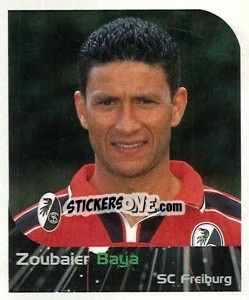 Cromo Zoubaier Baya - German Football Bundesliga 1999-2000 - Panini