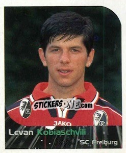 Cromo Levan Kobiaschvili - German Football Bundesliga 1999-2000 - Panini