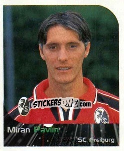 Cromo Miran Pavlin - German Football Bundesliga 1999-2000 - Panini