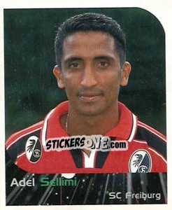 Sticker Adel Sellimi - German Football Bundesliga 1999-2000 - Panini
