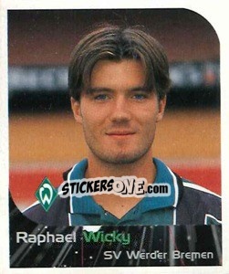 Sticker Raphael Wicky - German Football Bundesliga 1999-2000 - Panini