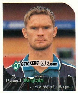 Figurina Pawel Wojtala - German Football Bundesliga 1999-2000 - Panini