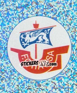 Sticker Wappen - Hansa Rostock - German Football Bundesliga 1999-2000 - Panini