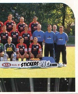 Cromo Hansa Rostock - Mannschaft (Puzzle) - German Football Bundesliga 1999-2000 - Panini