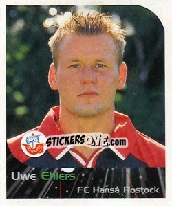 Sticker Uwe Ehlers - German Football Bundesliga 1999-2000 - Panini