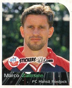 Cromo Marco Zallmann - German Football Bundesliga 1999-2000 - Panini