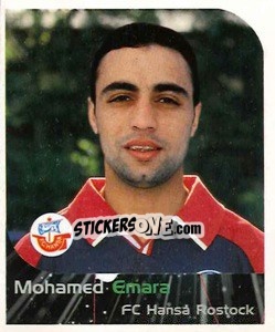 Sticker Mohamed Emara - German Football Bundesliga 1999-2000 - Panini