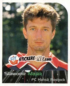 Sticker Slawomir Majak - German Football Bundesliga 1999-2000 - Panini