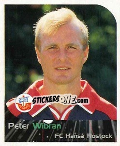 Cromo Peter Wibran - German Football Bundesliga 1999-2000 - Panini