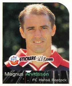 Cromo Magnus Arvidsson - German Football Bundesliga 1999-2000 - Panini