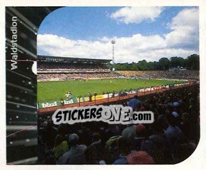 Sticker Waldstadion - Stadion - German Football Bundesliga 1999-2000 - Panini