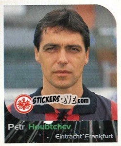 Sticker Petr Houbtchev - German Football Bundesliga 1999-2000 - Panini