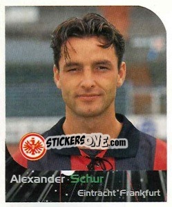 Sticker Alexander Schur - German Football Bundesliga 1999-2000 - Panini