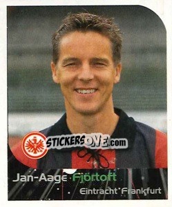 Cromo Jan-Aage Fjörtoft - German Football Bundesliga 1999-2000 - Panini