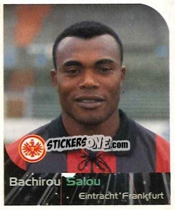 Sticker Bachirou Salou - German Football Bundesliga 1999-2000 - Panini