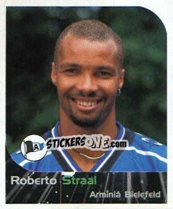 Sticker Robert Straal - German Football Bundesliga 1999-2000 n. 421 - Panini