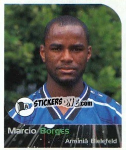 Sticker Marcio Borges - German Football Bundesliga 1999-2000 - Panini