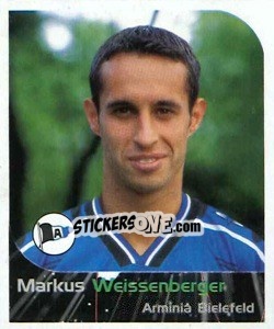 Sticker Markus Weissenberger - German Football Bundesliga 1999-2000 n. 428 - Panini