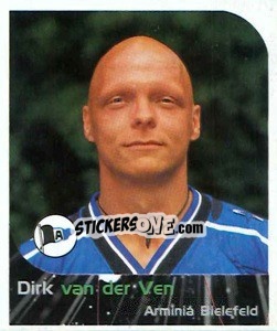 Sticker Dirk van der Ven - German Football Bundesliga 1999-2000 - Panini