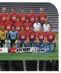 Figurina SpVgg Unterhaching - Mannschaft (Puzzle) - German Football Bundesliga 1999-2000 - Panini