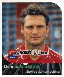 Cromo Dennis Grassow - German Football Bundesliga 1999-2000 - Panini