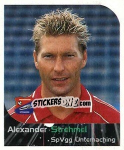 Sticker Alexander Strehmel - German Football Bundesliga 1999-2000 - Panini