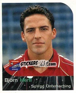 Sticker Björn Hertl - German Football Bundesliga 1999-2000 - Panini