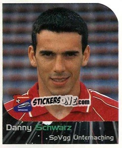 Cromo Danny Schwarz - German Football Bundesliga 1999-2000 - Panini