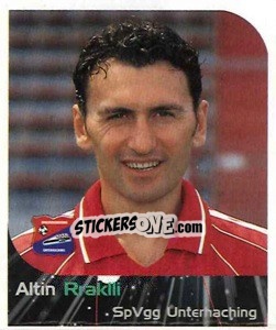 Sticker Altin Rraklli - German Football Bundesliga 1999-2000 - Panini