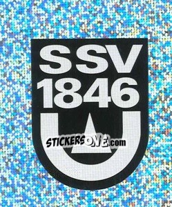 Cromo Wappen - SSV Ulm (Glitzer) - German Football Bundesliga 1999-2000 - Panini