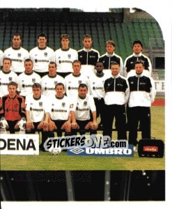 Cromo SSV Ulm - Mannschaft (Puzzle) - German Football Bundesliga 1999-2000 - Panini