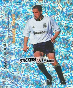 Cromo Janusz Gora (Glitzer) - German Football Bundesliga 1999-2000 - Panini