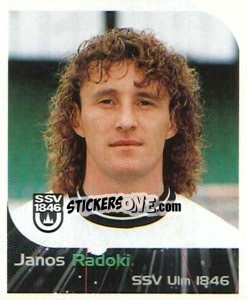 Sticker Janos Radoki - German Football Bundesliga 1999-2000 - Panini
