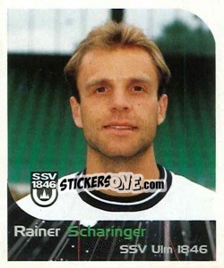 Cromo Rainer Scharinger - German Football Bundesliga 1999-2000 - Panini