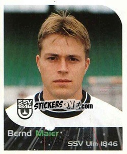 Cromo Bernd Maier - German Football Bundesliga 1999-2000 - Panini