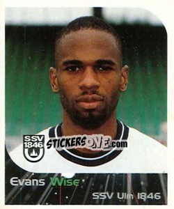 Figurina Evans Wise - German Football Bundesliga 1999-2000 - Panini