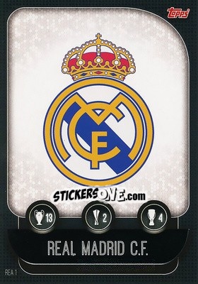 Sticker Badge/Club Info - UEFA Champions League 2019-2020. Match Attax. Spain/Portugal n. REA1 - Topps