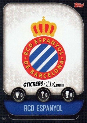 Cromo Badge/Club Info - UEFA Champions League 2019-2020. Match Attax. Spain/Portugal - Topps