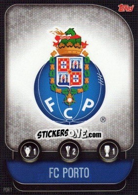 Sticker Badge/Club Info - UEFA Champions League 2019-2020. Match Attax. Spain/Portugal n. POR1 - Topps