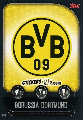 Sticker Badge/Club Info - UEFA Champions League 2019-2020. Match Attax. Spain/Portugal n. DOR1 - Topps