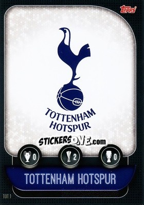 Sticker Badge/Club Info - UEFA Champions League 2019-2020. Match Attax. Spain/Portugal n. TOT1 - Topps